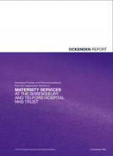 Emerging Findings and Recommendations from the Independent Review of Maternity Services at the Shrewsbury and Telford Hospital NHS Trust